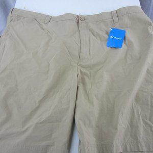 Columbia men's sz 52w 10L flat front shorts NWT